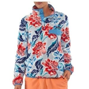 Patagonia Synchilla Lightweight Snap-T Fleece Pullover Women's Sz Med